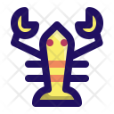 پیش‌نمایش فایل lobster-22 از پک جامپ آیکون - دریایی (خط پر)