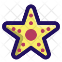 پیش‌نمایش فایل starfish-81 از پک جامپ آیکون - دریایی (خط پر)