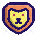 پیش‌نمایش فایل lion-87 از پک حیوان (خط توپر)
