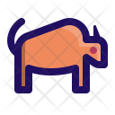 پیش‌نمایش فایل buffalo-21 از پک حیوان جلد 2 (خط توپر)