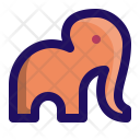 پیش‌نمایش فایل elephant-131 از پک حیوان جلد 2 (خط توپر)