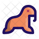 پیش‌نمایش فایل walrus-4 از پک حیوان جلد 2 (خط توپر)