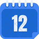 پیش‌نمایش فایل day-12-7409426 از پک تاریخ و تقویم