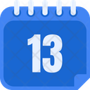 پیش‌نمایش فایل day-13-7409427 از پک تاریخ و تقویم