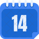 پیش‌نمایش فایل day-14-7409428 از پک تاریخ و تقویم