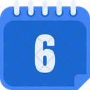 پیش‌نمایش فایل day-6-7409420 از پک تاریخ و تقویم