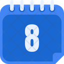 پیش‌نمایش فایل day-8-7409422 از پک تاریخ و تقویم