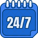پیش‌نمایش فایل 24-hours-7421255 از پک تاریخ و تقویم