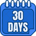 پیش‌نمایش فایل 30-days-7421262 از پک تاریخ و تقویم