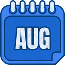 پیش‌نمایش فایل august-7421268 از پک تاریخ و تقویم