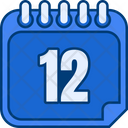 پیش‌نمایش فایل day-12-7421242 از پک تاریخ و تقویم