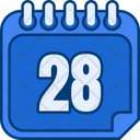پیش‌نمایش فایل day-28-7421259 از پک تاریخ و تقویم