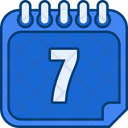 پیش‌نمایش فایل day-7-7421237 از پک تاریخ و تقویم