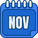 پیش‌نمایش فایل november-7421278 از پک تاریخ و تقویم