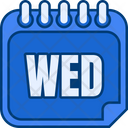 پیش‌نمایش فایل wednesday-7421285 از پک تاریخ و تقویم