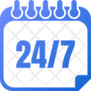 پیش‌نمایش فایل 24-hours-7413468 از پک تاریخ و تقویم