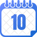 پیش‌نمایش فایل day-10-7413453 از پک تاریخ و تقویم