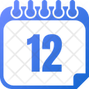 پیش‌نمایش فایل day-12-7413455 از پک تاریخ و تقویم