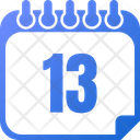 پیش‌نمایش فایل day-13-7413456 از پک تاریخ و تقویم