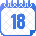 پیش‌نمایش فایل day-18-7413461 از پک تاریخ و تقویم
