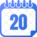 پیش‌نمایش فایل day-20-7413463 از پک تاریخ و تقویم