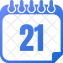 پیش‌نمایش فایل day-21-7413464 از پک تاریخ و تقویم