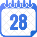 پیش‌نمایش فایل day-28-7413472 از پک تاریخ و تقویم