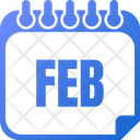 پیش‌نمایش فایل february-7413483 از پک تاریخ و تقویم