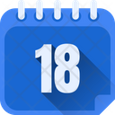 پیش‌نمایش فایل day-18-7421435 از پک تاریخ و تقویم