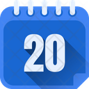 پیش‌نمایش فایل day-20-7421437 از پک تاریخ و تقویم