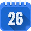پیش‌نمایش فایل day-26-7421444 از پک تاریخ و تقویم