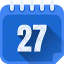 پیش‌نمایش فایل day-27-7421445 از پک تاریخ و تقویم