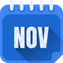 پیش‌نمایش فایل november-7421465 از پک تاریخ و تقویم