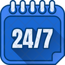 پیش‌نمایش فایل 24-hours-7421560 از پک تاریخ و تقویم