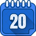 پیش‌نمایش فایل day-20-7421555 از پک تاریخ و تقویم