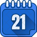 پیش‌نمایش فایل day-21-7421556 از پک تاریخ و تقویم