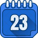 پیش‌نمایش فایل day-23-7421558 از پک تاریخ و تقویم