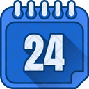 پیش‌نمایش فایل day-24-7421559 از پک تاریخ و تقویم