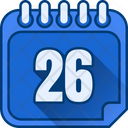 پیش‌نمایش فایل day-26-7421562 از پک تاریخ و تقویم