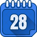 پیش‌نمایش فایل day-28-7421564 از پک تاریخ و تقویم