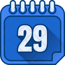 پیش‌نمایش فایل day-29-7421565 از پک تاریخ و تقویم