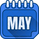 پیش‌نمایش فایل may-7421581 از پک تاریخ و تقویم