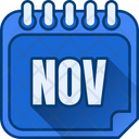 پیش‌نمایش فایل november-7421583 از پک تاریخ و تقویم