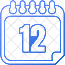 پیش‌نمایش فایل day-12-7422288 از پک تاریخ و تقویم
