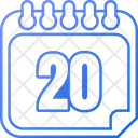 پیش‌نمایش فایل day-20-7422296 از پک تاریخ و تقویم