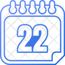 پیش‌نمایش فایل day-22-7422298 از پک تاریخ و تقویم