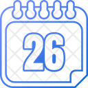 پیش‌نمایش فایل day-26-7422303 از پک تاریخ و تقویم