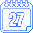 پیش‌نمایش فایل day-27-7422304 از پک تاریخ و تقویم
