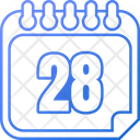 پیش‌نمایش فایل day-28-7422305 از پک تاریخ و تقویم