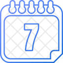 پیش‌نمایش فایل day-7-7422283 از پک تاریخ و تقویم